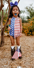 Load image into Gallery viewer, All American Halter Romper
